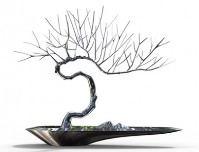 廣銀?佛山海云臺園建景觀不銹鋼雕塑