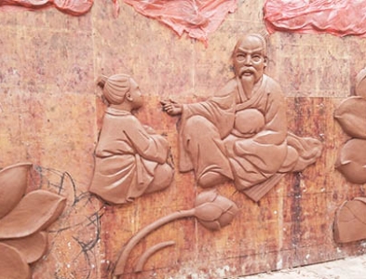 越秀學校浮雕壁畫