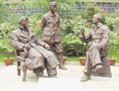 校園文化主題人物雕塑