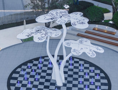 深圳中海陽(yáng)光橡樹(shù)園示范區(qū)景觀(guān)雕塑工程