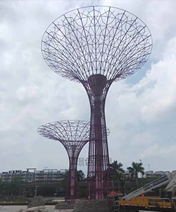 凱德山海連城-百萬(wàn)方國(guó)際濱海大城異型鋼結(jié)構(gòu)雕塑(圖1)