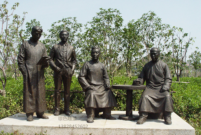 校園情景人物雕塑(圖1) 校園情景人物雕塑(圖1)
