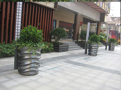 萬科?柏悅灣景觀玻璃鋼雕塑(圖2)