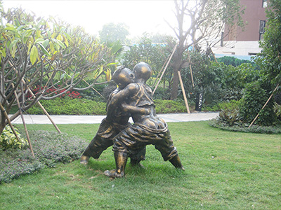 萬科?柏悅灣景觀玻璃鋼雕塑(圖3)