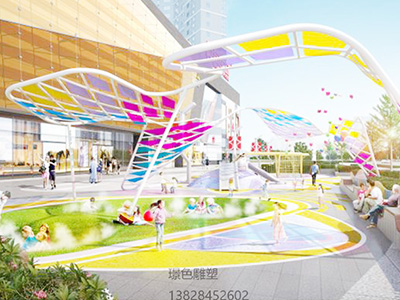 萬達(dá)?福清萬達(dá)廣場不銹鋼景觀設(shè)施(圖2)