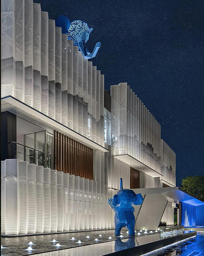 廣州城投珠江?天河壹品不銹鋼雕塑(圖3)