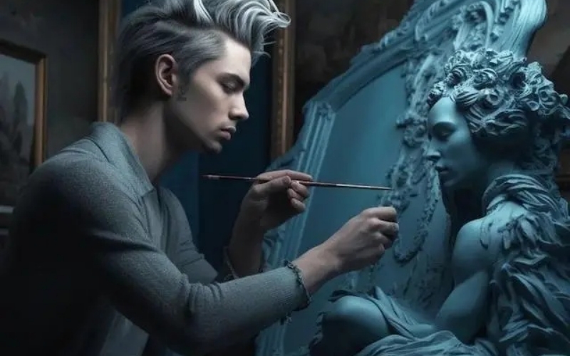 人類和計(jì)算機(jī)AI的獨(dú)特協(xié)作——意大利雕塑家馬喬的數(shù)字雕塑作品(圖12) 人類和計(jì)算機(jī)AI的獨(dú)特協(xié)作——意大利雕塑家馬喬的數(shù)字雕塑作品(圖12)