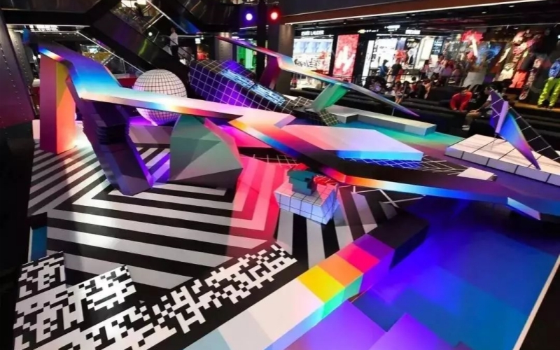 這些極具創(chuàng)意的商場美陳案例(圖3) 這些極具創(chuàng)意的商場美陳案例(圖3)