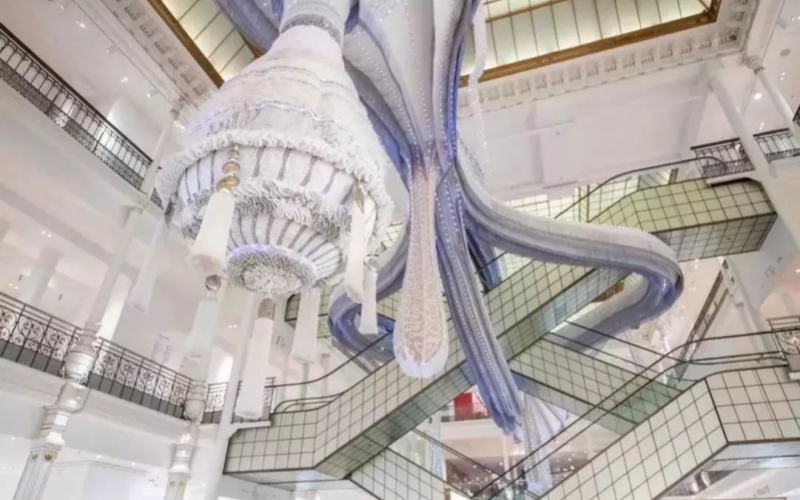 這些極具創(chuàng)意的商場美陳案例(圖8) 這些極具創(chuàng)意的商場美陳案例(圖8)