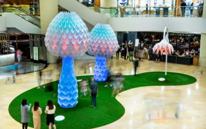 這些極具創(chuàng)意的商場美陳案例(圖23) 這些極具創(chuàng)意的商場美陳案例(圖23)