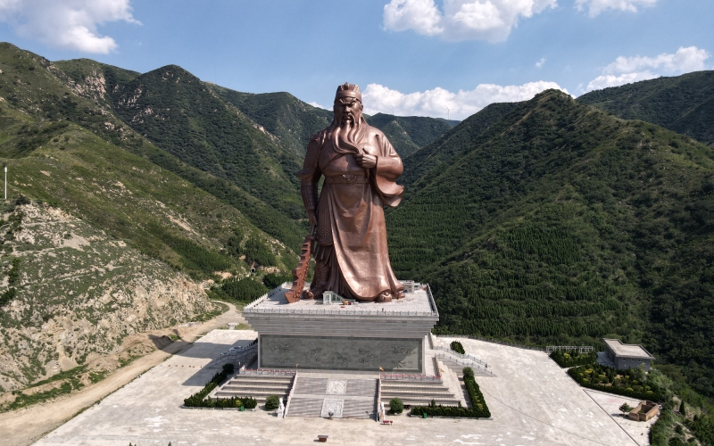 中國(guó)十大雕塑，每一個(gè)都超級(jí)震撼，看看在你的家鄉(xiāng)嗎？(圖10)