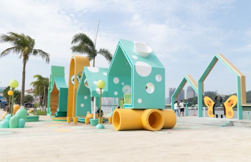 最美綠色天際線-廣東珠海橫琴碼頭城市家具(圖2) 最美綠色天際線-廣東珠海橫琴碼頭城市家具(圖2)