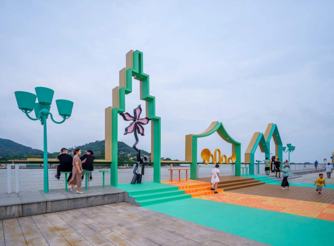 最美綠色天際線-廣東珠海橫琴碼頭城市家具(圖6) 最美綠色天際線-廣東珠海橫琴碼頭城市家具(圖6)